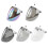 (D)Motorcycle Helmet Bubble Visor 3-Snap Design Open Face Helmet Visor with 2