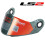 (διαφανές μπλε revo) γείσο κράνους για κράνος LS2 FF370 386 325 394 κράνος 3