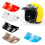 (μαύρο) D7YA 3-Snap Κράνος Peak Lens Sun Shade Shield ανθεκτικό στη φθορά για 2