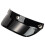 (μαύρο) D7YA 3-Snap Κράνος Peak Lens Sun Shade Shield ανθεκτικό στη φθορά για 1