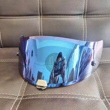 (blu) Visiera per casco da moto HJ-26 per Rpha-11 PRO HJC Rpha-70 ST anti-UV antipolvere