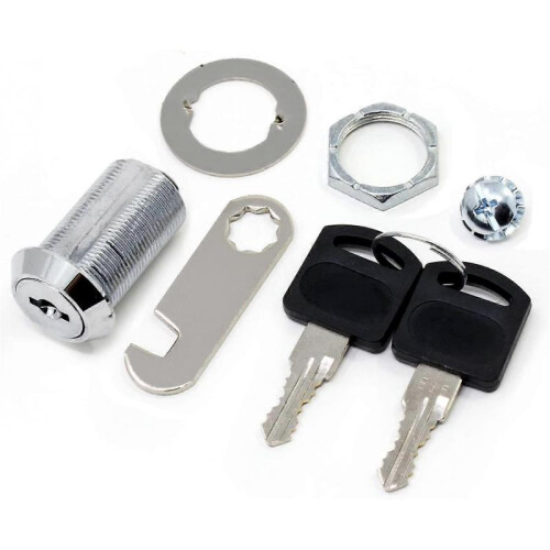 30 Mm Stainless Steel Mailbox Security Lock with Matching Keys, Drawer Lock 1