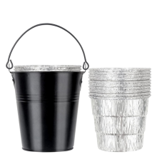 Disposable Grease Bucket Liners Fit for BBQ Grill Accessories10 Pack