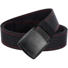Men's Belt Women's Military Belt with Plastic Buckle Breathable Work Sports