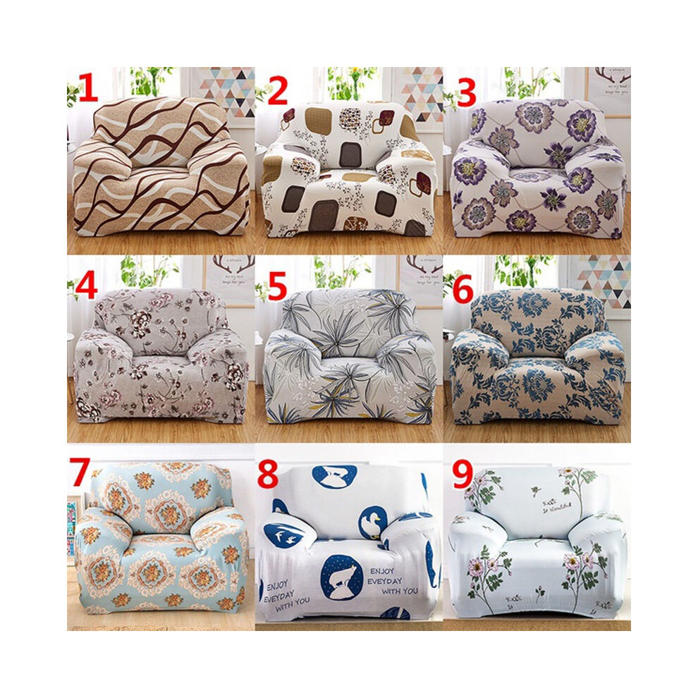 (5(Twin seaters sofa cover))Housses de canapé inclinables rétro à la mode 1 2 3 4 places housses de canapé inclinables douces