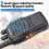 2PCS BF-888s Walkie Talkie Long Range for Adults with Earpieces 9