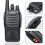 2PCS BF-888s Walkie Talkie Long Range for Adults with Earpieces 18