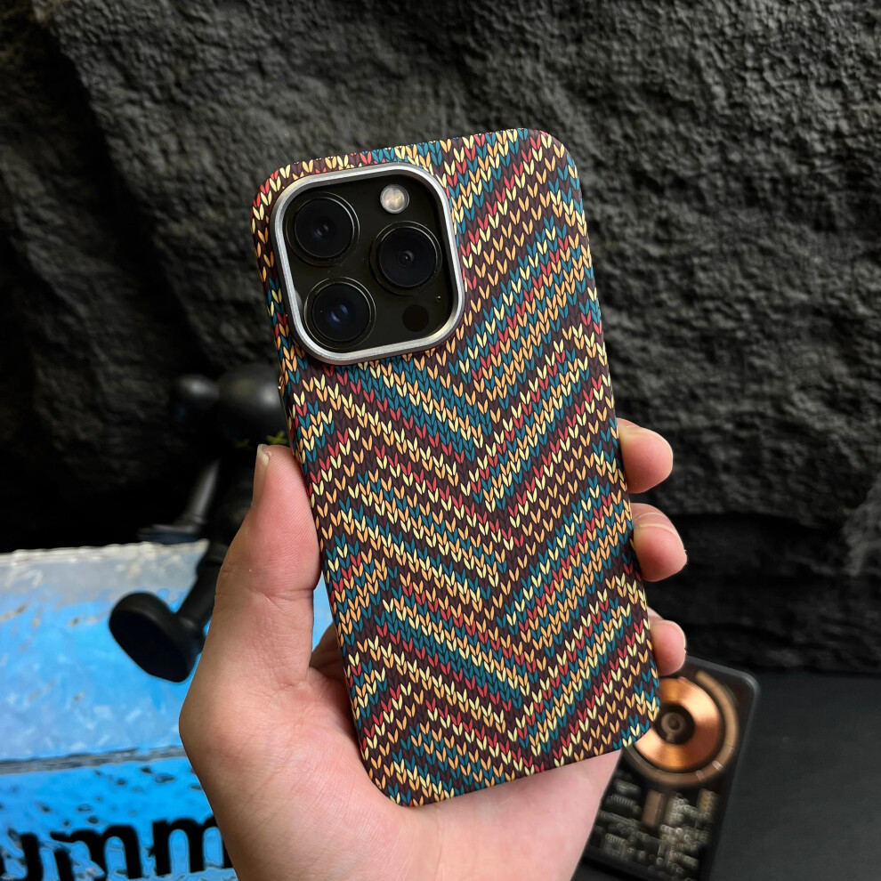(3, For Iphone 16) Carbon Fiber Braided Texture Phone Case For Iphone 16 15 14 13 Pro Max 3535920676860