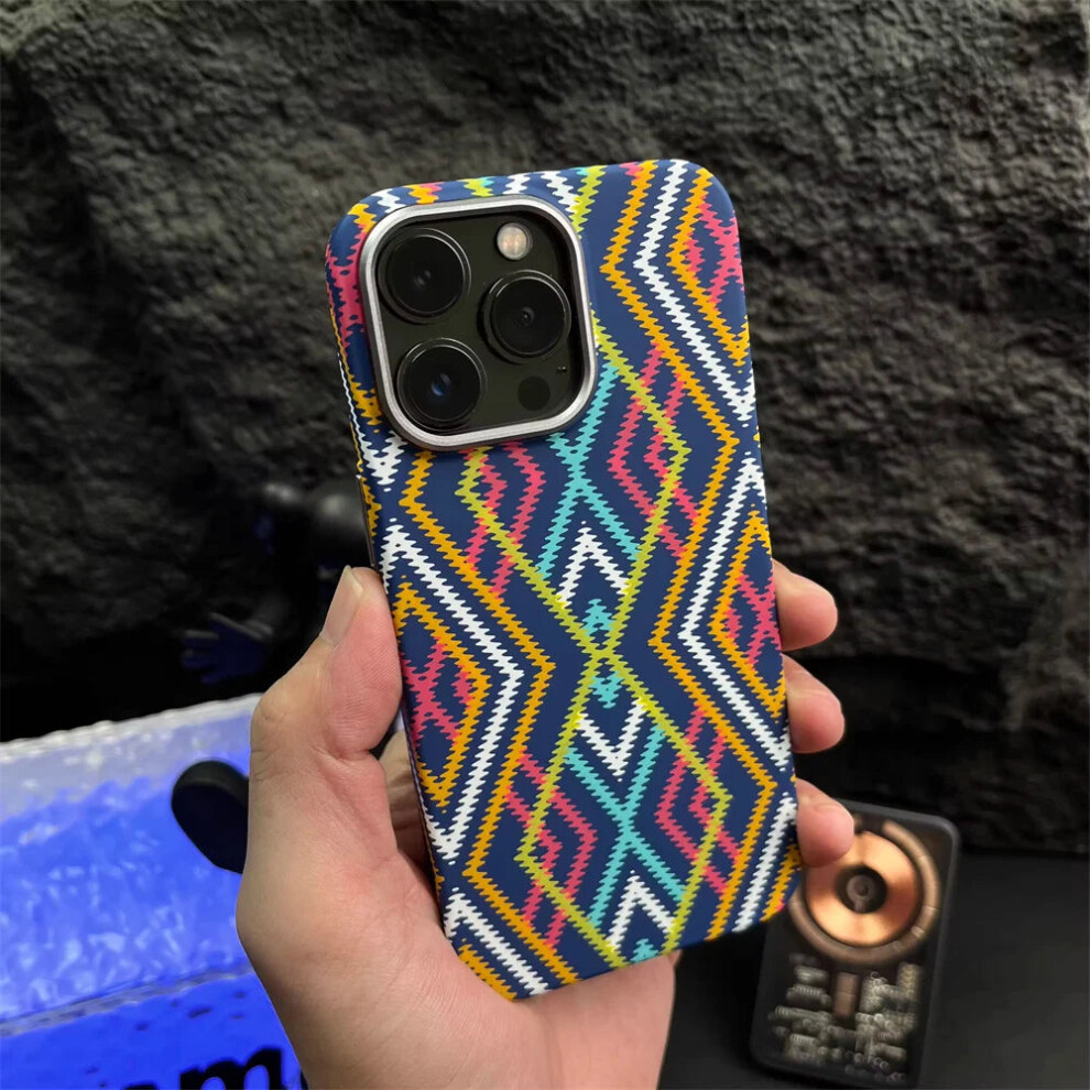 (2, For Iphone 13) Carbon Fiber Braided Texture Phone Case For Iphone 16 15 14 13 Pro Max 420439431990