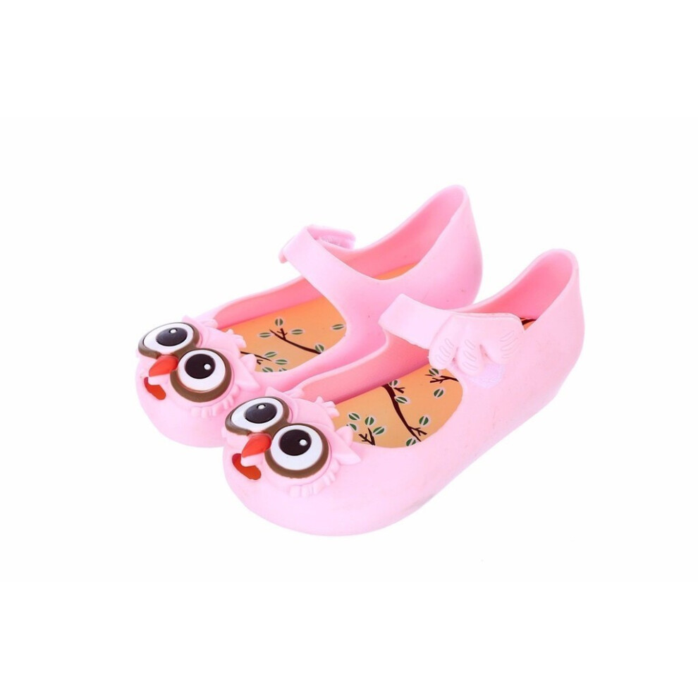 (Rose,24)Sandales Pluie Fille Hibou Chouette Chaussures Enfant Bord De Mer Plage Piscine