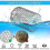 4 gutter filters in flexible aluminum,  8 cm, grid, wire mesh, windshield filter, strainer, leaf guard, gutter cover 6