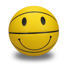 Basketball Smiley yellow Smiling Face Basketball,Size 7