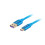 Lanberg CA-USBO-21CU-0010-BL USB cable USB 2.0 1 m USB A USB C Blue 1