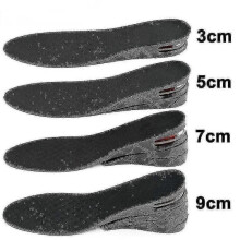 1pair Invisible Insole for Heightening, From 3 Cm To 9 Cm, Heightening Pad, Adjustable