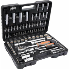 Gereedschapskoffer - YATO - 1/2'' - 94 stuks - professionele kwaliteit