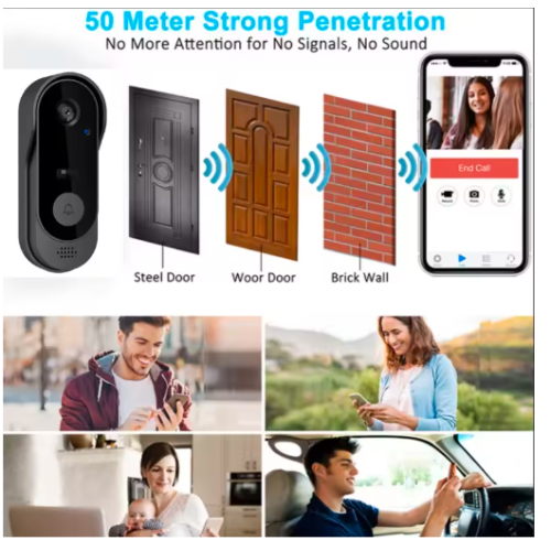 Tuya Doorbell With Camera Wireless Bundle Video Doorbell WIFI 1