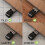 Mini Wireless Door Stop Alarm, 2 Pack Wedge Door Stop Blocking Security System with 120dB Siren 9