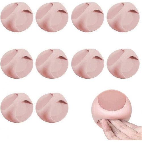 10 Pieces Round Self Adhesive Window Handle Helper, Self Stick Drawer Handles, Wardrobe Handle