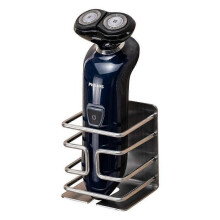 Electric shaver holder, sturdy steel metal multifunctional electric shaver holder for bathroom