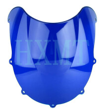 (blu)Per Suzuki GSXR 600 750 R SRAD 1996 1997 1998 1999 Parabrezza per moto nero Parabrezza Schermo