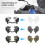 (Handguard)Αξεσουάρ μοτοσικλέτας Handguard Shield Hand Guard Extension Protector Παρμπρίζ 4