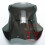 (Διαφανές χρώμα1) Μοτοσικλέτα ανθεκτικό Windshield Smoke Black Διαφανές 2
