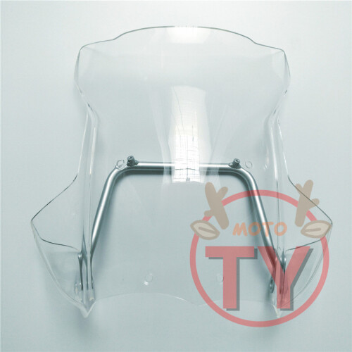 (Διαφανές χρώμα1) Μοτοσικλέτα ανθεκτικό Windshield Smoke Black Διαφανές 2