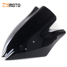 (Μαύρο) Z 1000 Μοτοσικλέτα Παρμπρίζ για Kawasaki Z1000 2007 2008 2009 Αξεσουάρ