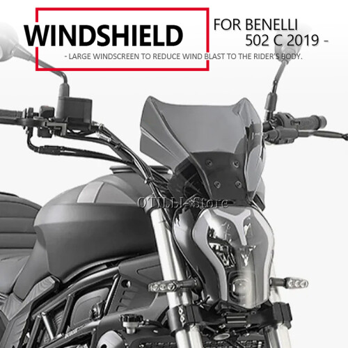 (Καπνιστή γκρι) ΝΕΟ Για Benelli 502 C 502c 502C Μοτοσικλέτα Υψηλής Ποιότητας 2