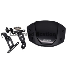 (Μαύρο) Αλουμίνιο και πλαστικό Cb650r Παρμπρίζ για Honda Cb650r 2019