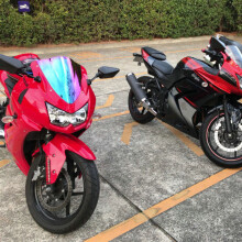 (Iridium B) Παρμπρίζ For 2008 2009 2010 2011 2012 Kawasaki Ninja 250 R 250R EX 250 EX250 08 09