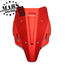 (Κόκκινο) Ταιριάζει για YAMAHA FZ07 MT07 MT-07 mt07 2021 2022 Παρμπρίζ μοτοσικλέτας