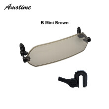 (B Mini Brown) Μοτοσικλέτα Risen Ρυθμιζόμενη σήτα ανέμου Αεροτομή