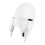 (Μαύρο σετ) Μοτοσικλέτα Clear PC Windscreen Deflector For Harley Softail Deluxe Fat 2