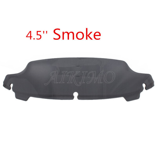 (4,5 ιντσών Μαύρο) Καθαρό/ Smoke /Μαύρο 4,5" 7" 10,5" Wave παρμπρίζ ταιριάζει 2