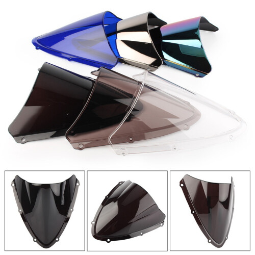 (Διαφανές) GSXR600 GSXR750 2008-2010 Παρμπρίζ Μοτοσικλέτας Διπλό Παρμπρίζ 1