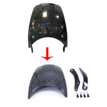 (ΣΤ) Μοτοσικλέτα Universal Fit 3colors 5"-7" Παρμπρίζ παρμπρίζ παρμπρίζ