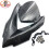 (ανθρακόνημα) Μοτοσικλέτα Sports Carbon Fiber Windscreen Viser Visor Windshield 1