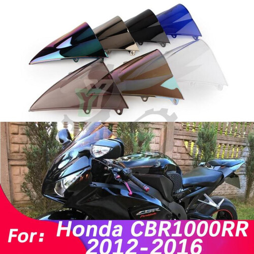 (Ασημί)CBR1000 RR Cafe Racer Μοτοσυκλέτα Παρμπρίζ Ανεμοδήγημα Για 2