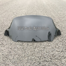 (8) Black Smoke Clear 4,5" 7" 10,5" Wave παρμπρίζ ταιριάζει για Harley Touring FLHT