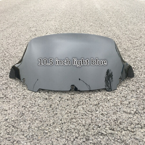 (8) Black Smoke Clear 4,5" 7" 10,5" Wave παρμπρίζ ταιριάζει για Harley Touring FLHT