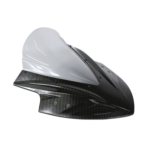 (Μαύρο γκρι) Για Kawasaki Ninja 400 250 300 2013-2020 Παρμπρίζ μοτοσικλέτας 2
