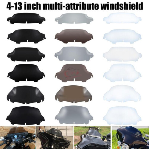 (10,5 ιντσών Clear14-up) 4,5"-10,5" Wave Windshield Fairing Παρμπρίζ για Harley Electra 2