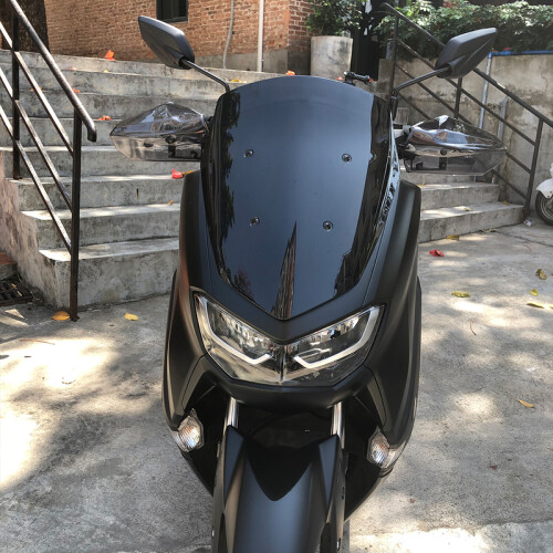 (Μαύρο) Για Yamaha Nmax N-max 125 155 2020 2021 μοτοσυκλέτα Handguard Hand Shield Protector 2