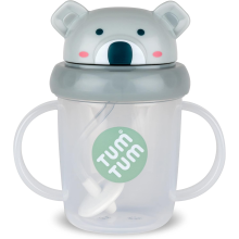 TUM TUM Tippy Up Free Flow Sippy Cup (No Valve), Sippy Cup for To