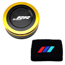 (2 Stuks-Goud) motorfiets Accessoires Voor Bmw S1000RR 2023 S 1000RR 2008-2022 Achter Voorrem Olie Vloeistof