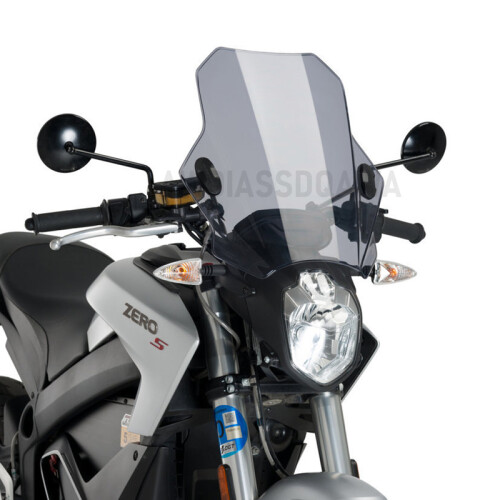 (Hellgrau) ZERO S ZERO SR 2021 2022 Motorrad Windschutzscheibe Universal für ZERO ZERO/S SR 2017- 1