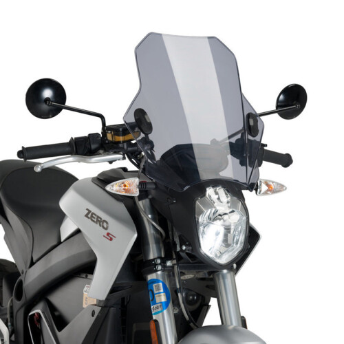 (Hellgrau) ZERO S ZERO SR 2021 2022 Motorrad Windschutzscheibe Universal für ZERO ZERO/S SR 2017-
