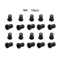 (M4)10Pcs M4 M5 M6 Μοτοσικλέτα Παρμπρίζ Βίδες Παρμπρίζ Μπουλόνια