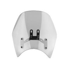 (Lichte Rook) motorfiets Flyscreen Voorruit Windscherm Vizier Met Beugel Voor Honda Rebel CMX 300 500